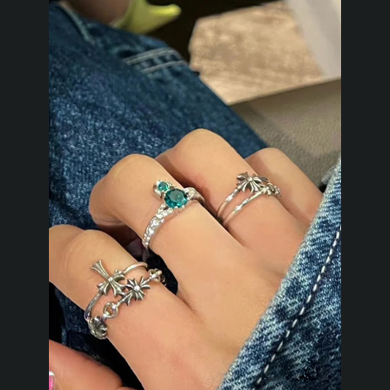 High-End Empress Full Zircon Saturn Orbit Ring Shiny Ins Internet Celebrity Fashion Ring