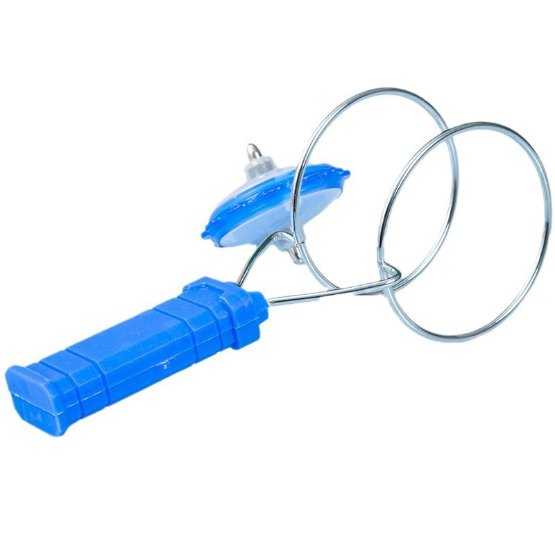 Children's luminous hand magnetic track magic U ball round magic flying magnet yo-yo colorful top toy