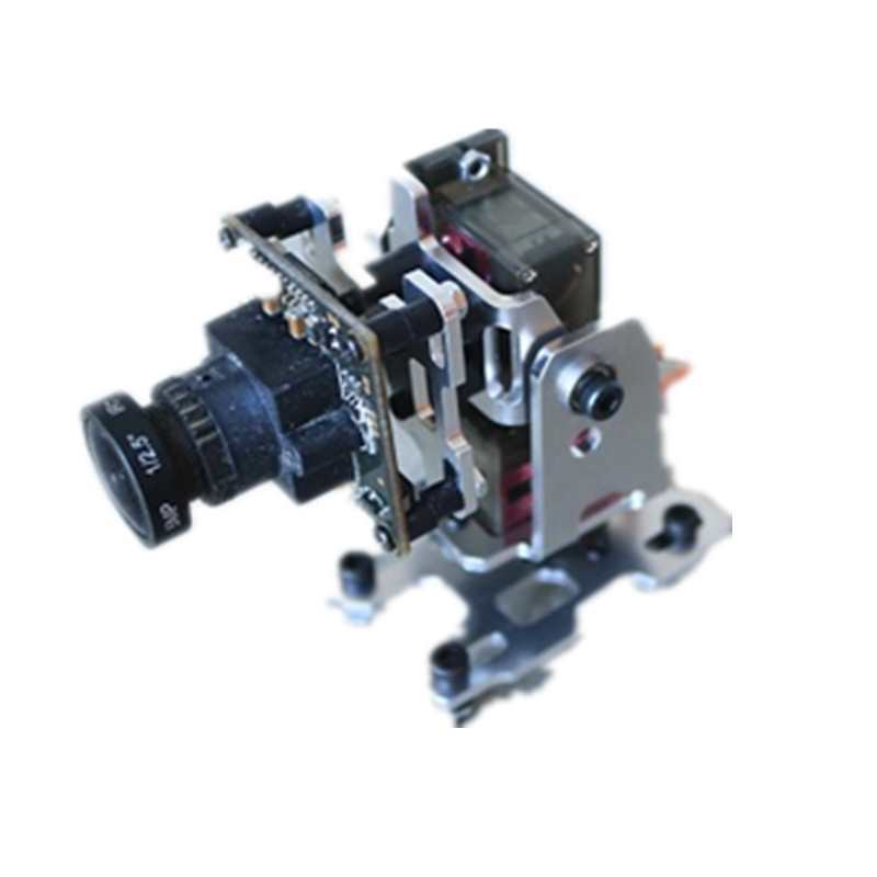 Fpv Head Tracking Dual-Axis Servo Gimbal Model Aircraft Camera Two-Degree-Of-Freedom Gimbal Bracket Aluminum Alloy Sky End DIY