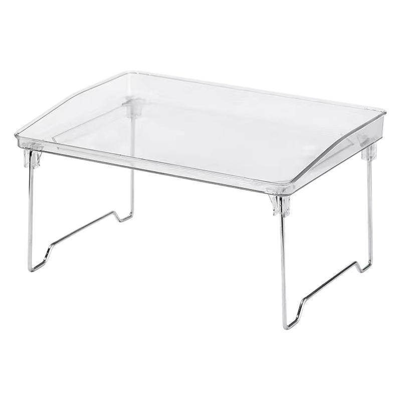 Ns Style Foldableable Storage Rack I Transparent Countertop Cosmetics Storage Rack Office Desk Storage Kitchen Storage Rack