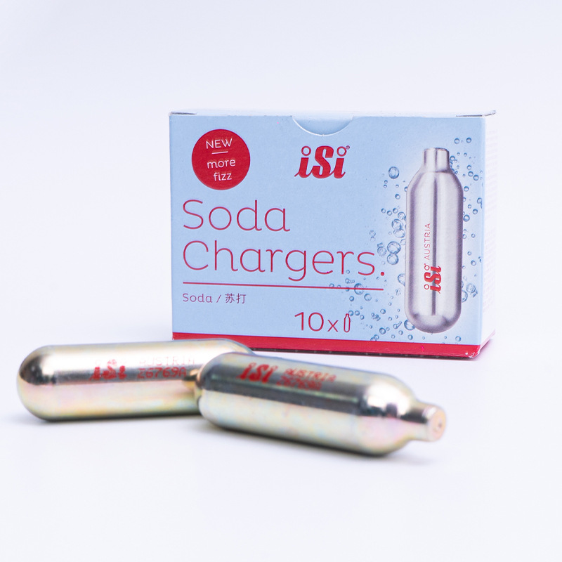 Austrian iSi Carbonated Soda Bottle Bubble Bomb Food Grade 8.4 Carbon Dioxide CO2 Bubble Water Gas Bomb