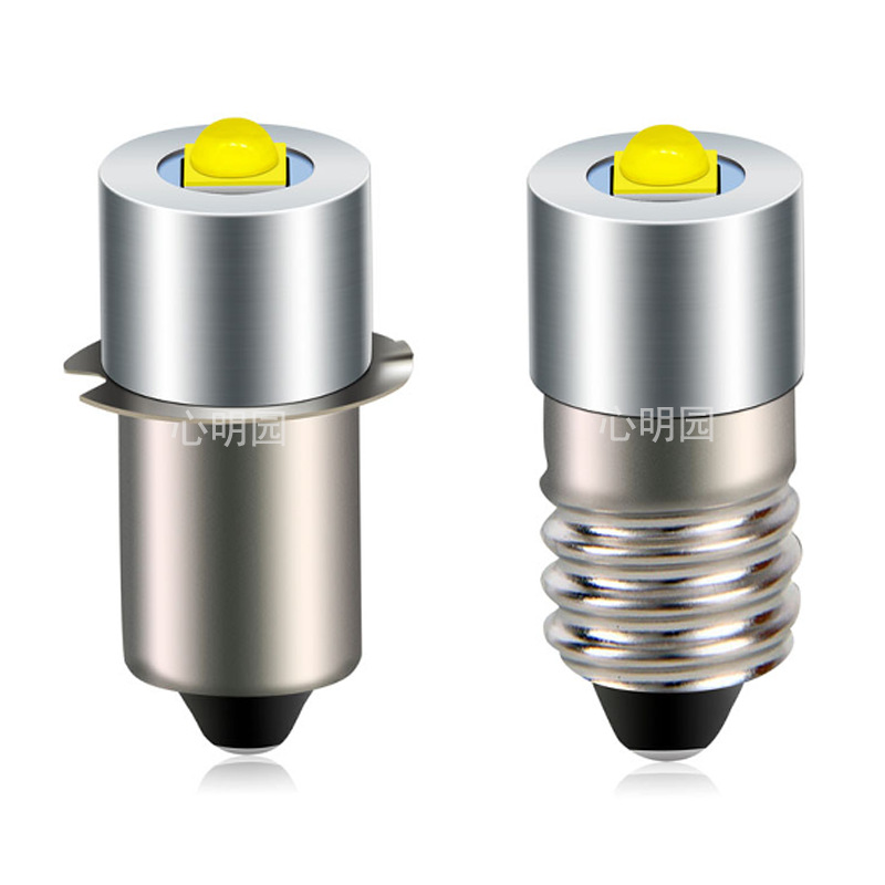 Cross-border hot-selling flashlight bulb P13.5S led bulb 3W plug lamp E10 bright small bulb 3V6V12V