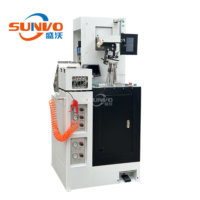 Factory riding boots women boots high heels high quality automatic heel shoe lock nail machine automatic thread nail lock nail machine