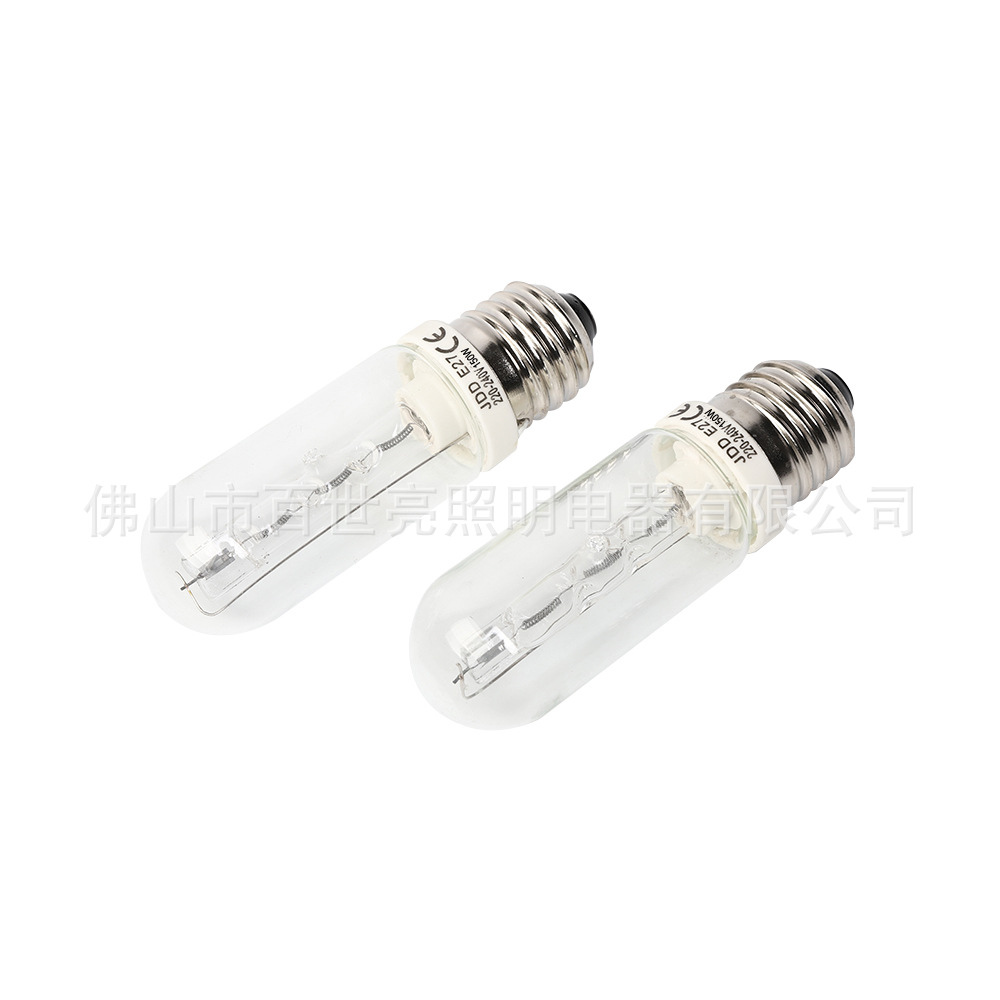 E27 Halogen Bulb 230V 150W Photography Bulb Jdd E27 Lamp Holder