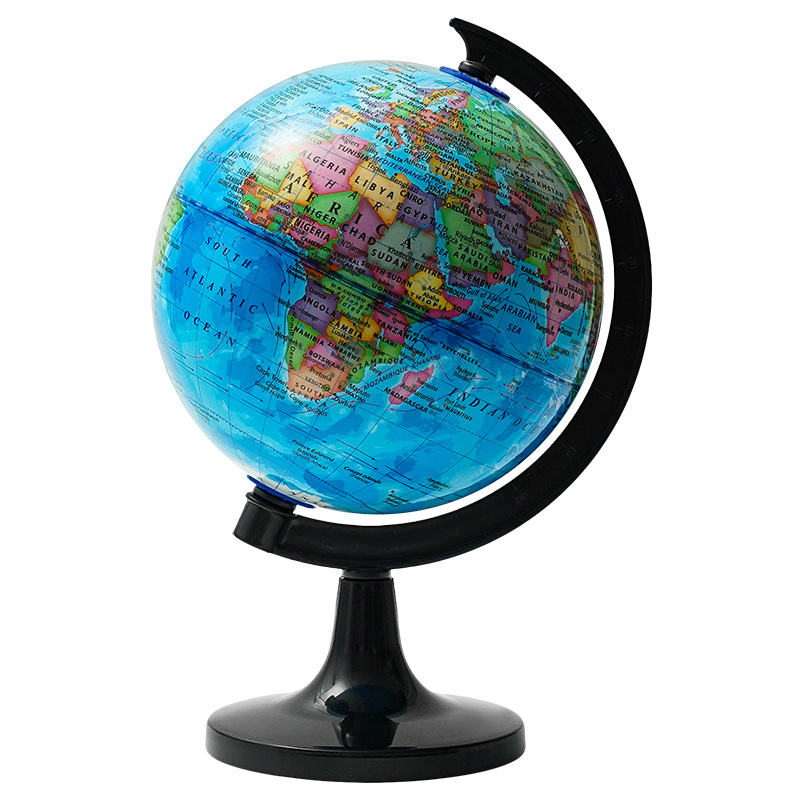 Source Factory 5.6in English Globe with Light Chinese @ Multilingual Children's Day Gift for Middle School Students and Primary School Students