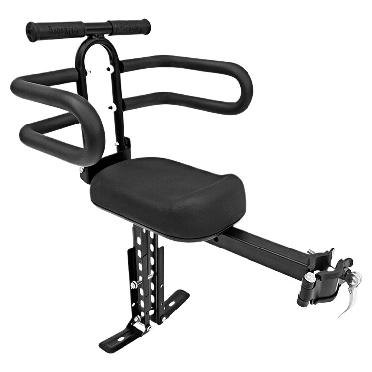 Bicycle Child Seat Front Folding Bicycle Child Seat Mountain Bike Baby Front Seat Quick Release Fixed