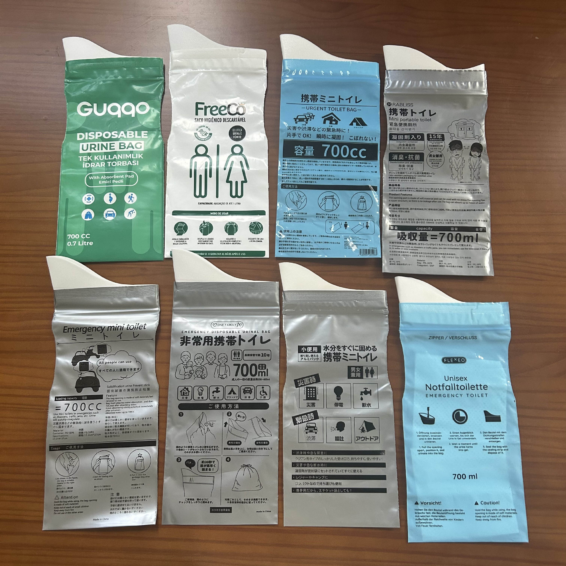 Amazon Car Emergency Urine Bag Disposable Portable Urine Bag Unisex Urine Bag Travel Emergency Urine Bag