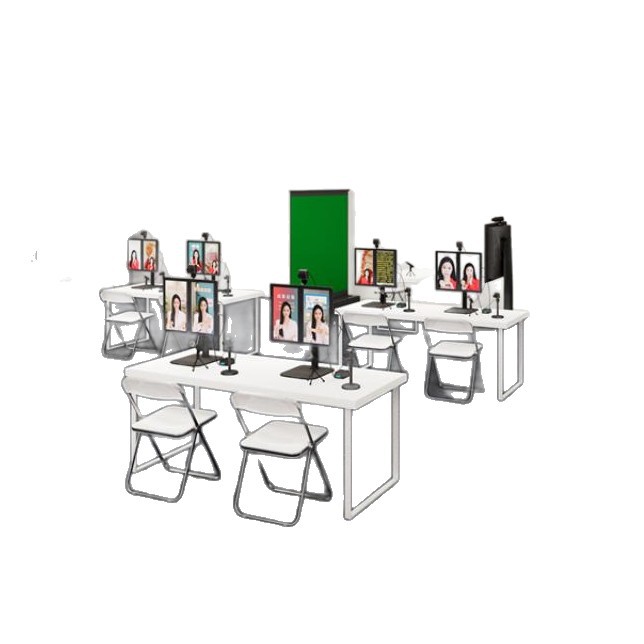 E-Commerce Live Broadcast Training Room Design and Construction Flexible Layout School Media Professional E-Commerce Training Room Construction Plan