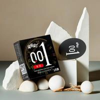 The New Endless 001 Single-Piece Condoms Boxed Plastic-Sealed Jelly Box Meituan New Regulations Hot Product