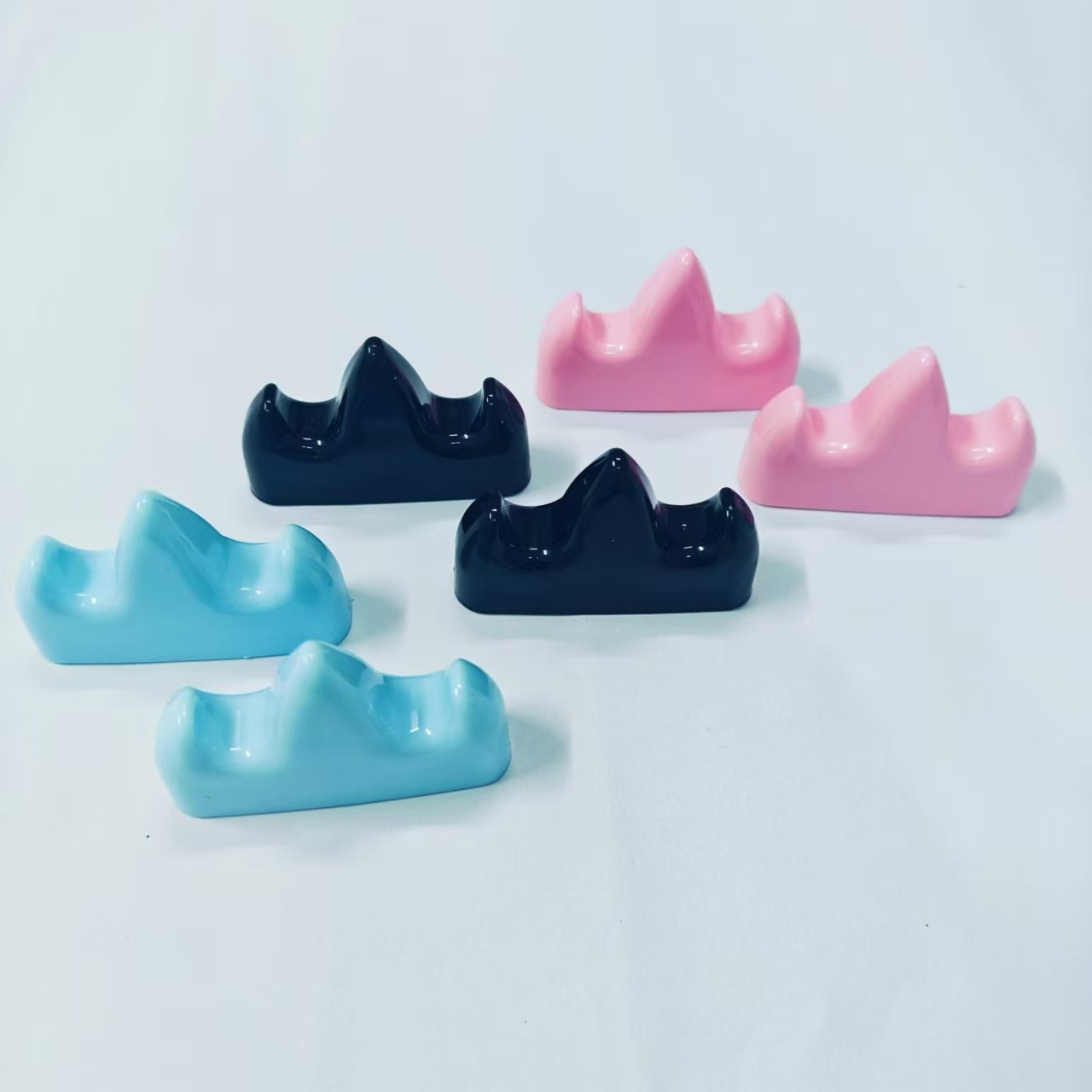 Imitation Jade plastic pen mountain writing brush pen holder four treasures accessories training class beginner calligraphy pen holder pen holder wholesale