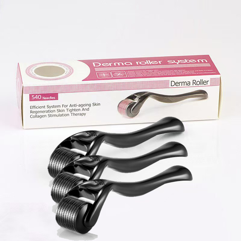 Экспорт, 540 игольчатый роллер для красоты, массажный роллер для лица и бороды