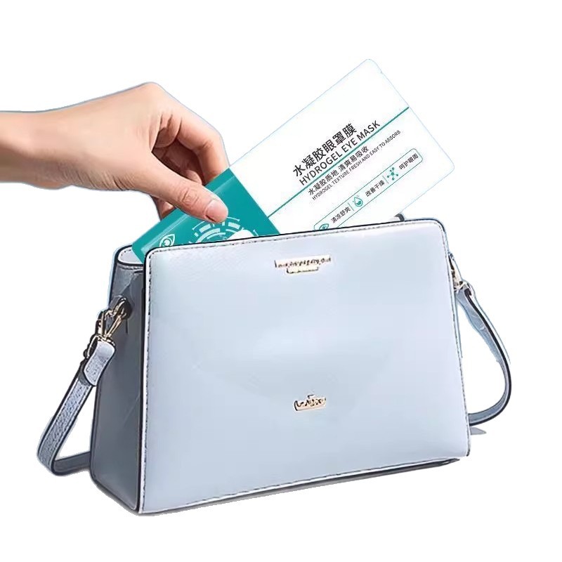 Lutein Ice Eye Mask to Relieve Eye Fatigue Gel Eye Patch Cold Compress Hydrogel Eye Mask Portable Eye Protection Cold Compress Patch