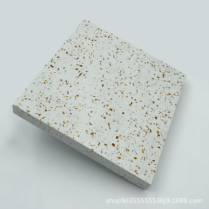 Hotel Millet Orange Terrazzo Catering Floor Window Sill Countertop Floor Tile 600X1200 Matte Non-Slip Wear-Resistant Porcelain