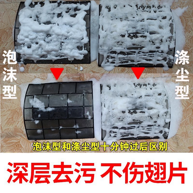 Disinfectant Air Conditioner Cleaning Agent, Powerful Decontamination and Purification, Cleaning Agent for Wall-Mounted Aluminum Fins, Central Radiator Oil Remover