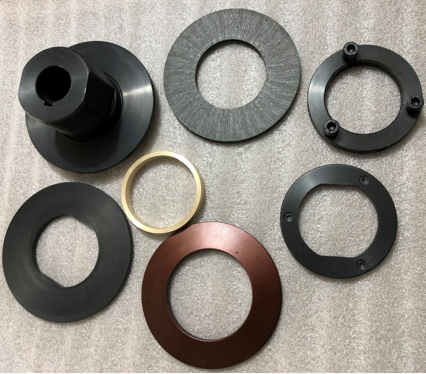 in stock torque limiter friction plate asbestos-free wear-resistant brake pad TL350500 clutch friction plate non-standard