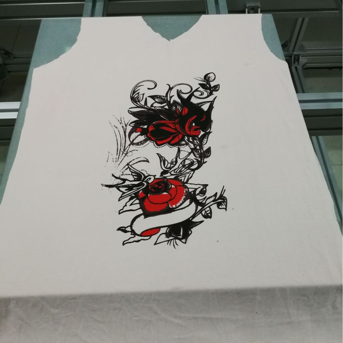 Panel Screen Printing Offset Printing Gilding Silicone Stereo Thick Plate Garment Printed Cotton Canvas Digital Direct Injection Active