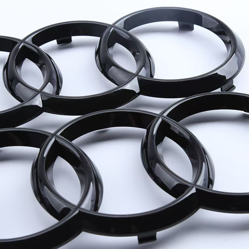 Applicable to Audi four-ring standard Q3Q5 net standard A5A6A4L modification RS3 front standard rear tail standard Audi front and rear car logo