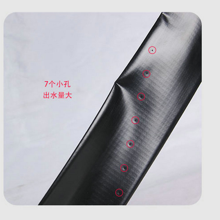 Micro-Spray Belt Thickeneded Agricultural Atomized Water Spray Pipe 1.0-3.7inch Hole Sprinkler Irrigation Belt Ground Spray Pipe Atomized Micro-Spray Belt