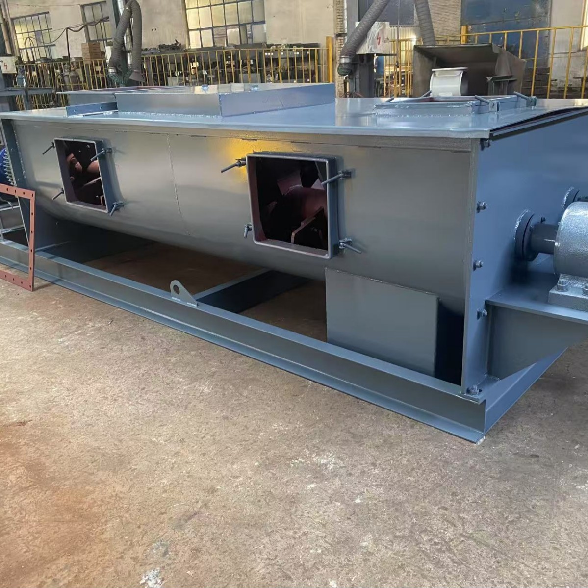 Chemical Plant Double Shaft Dust Humidifier Power Plant Single Shaft Dust Humidifier Mixer Conveying Dust Humidifier 1