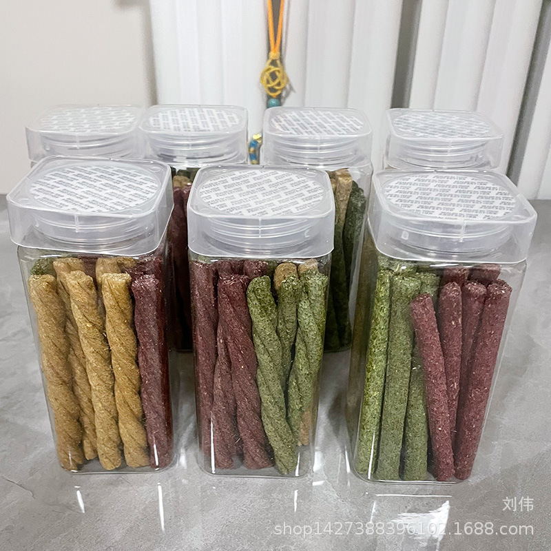 Жевательная палочка из травы для кроликов, альфа-альфа, овсяная трава, вкус свеклы, закуска для голландских свинок