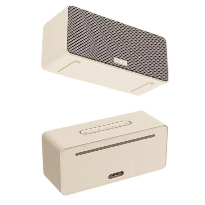 Small Sound Smart Speaker Bluetooth wifi Remote Control Sound Time Display Alarm Clock Reminder