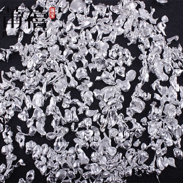 Pure Silver 999 High Purity Snowflake Silver Capsules Silver Material Wholesale Pure Silver Silver Nugget Jewelry Investment Processing Silver Raw Materials