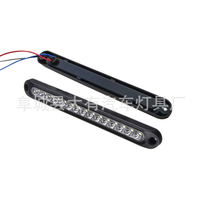 15Led High Brake Light Truck Side Light 12V24V Car Trailer Rear Tail Light Brake Tail Light Gear Brake