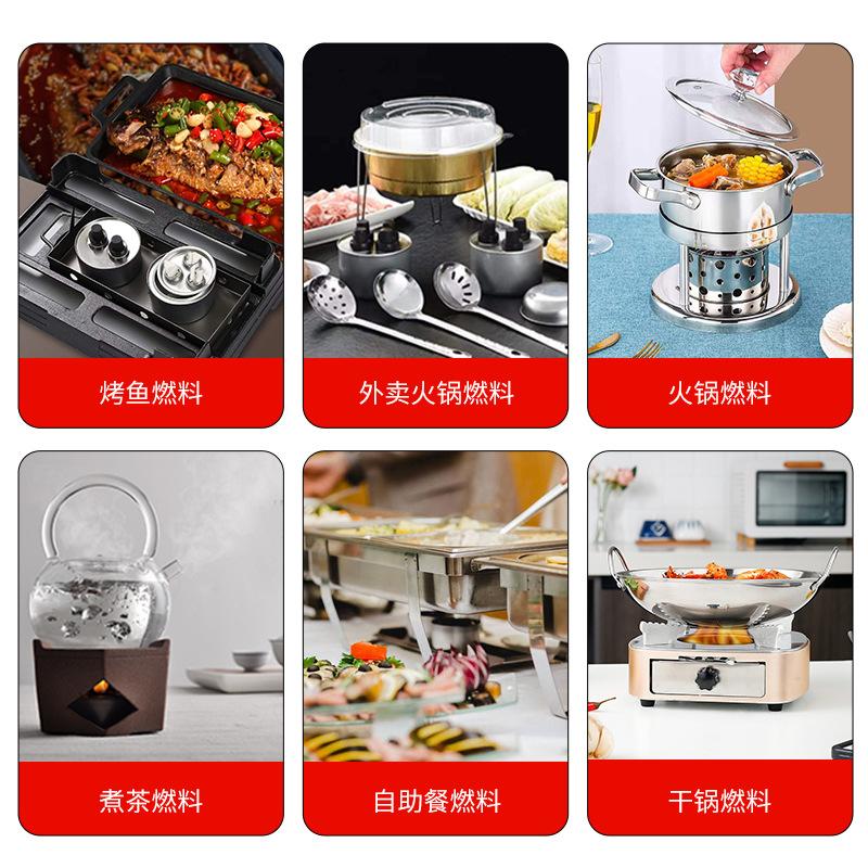 Haoyan Safe and Environmentally Friendly Oil for Heating, Special Fuel for Heating, Smokeless and Odorless Mineral Oil for Grilling Fish, Fuel Oil Without Alcohol