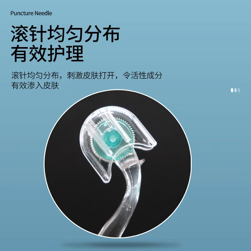 Beauty Salon Medical Hospital 540 Skin Roller Needle Facial Microneedle Disposable Sterile Roller Microneedle Instrument