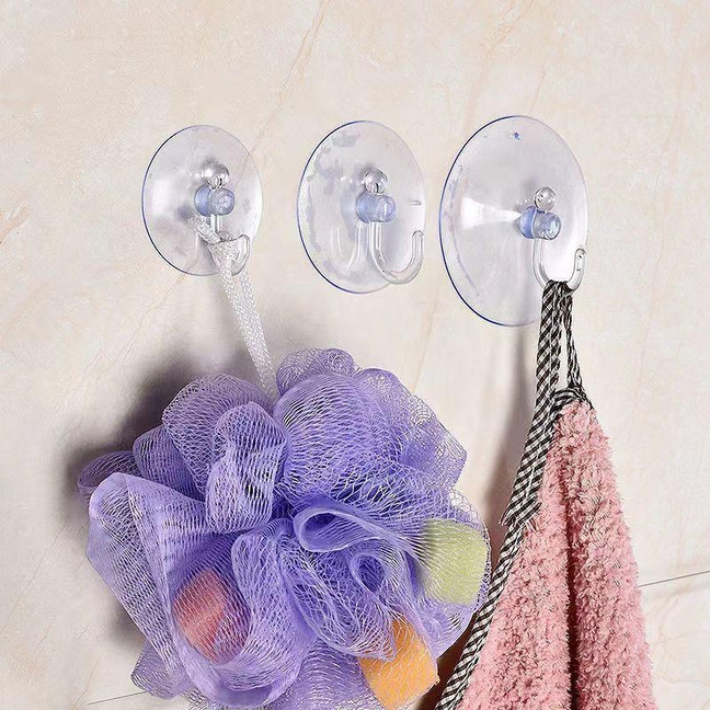 Powerful Vacuum Suction Cup Hook Glass Suction Cup Hook Car Decoration Hook Tile Wall Home