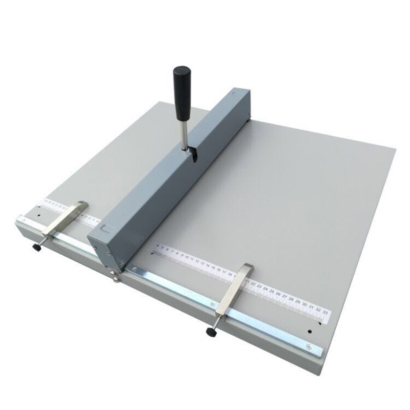 A4 manual creasing machine thick paper creasing machine business card album cardboard creasing folding machine