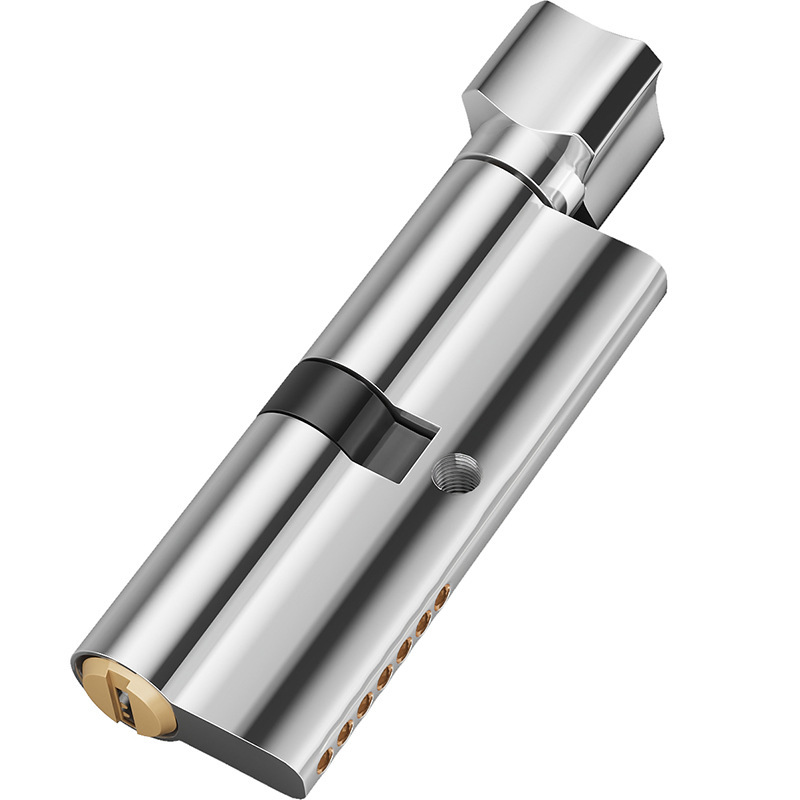 Bedroom Door Lock Cylinder Copper Anti-Theft Lock Cylinder Anti-Pry Anti-Violence Unlocking Indoor Wooden Door Lock Cylinder Wholesale