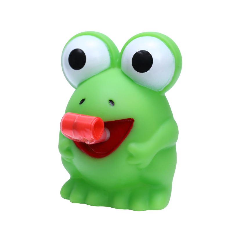 Frog Tongue Dinosaur Pinch Fun Douyin Same Sound Gift Toy Street Stall Decompression Doll Wholesale Cross-Border
