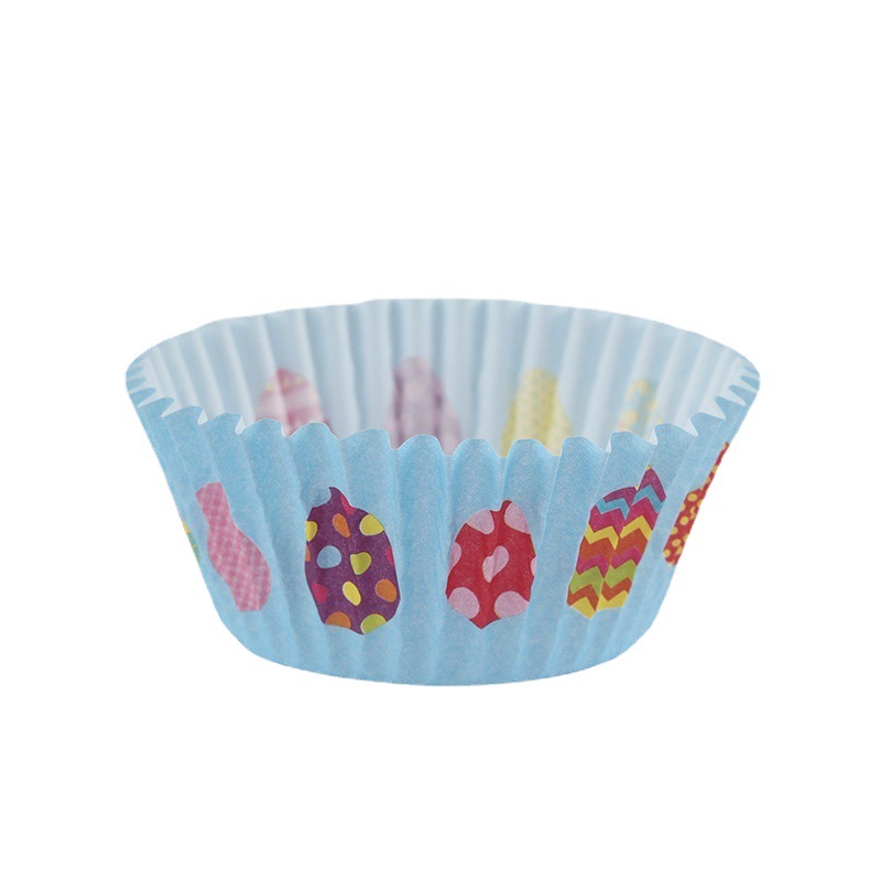 Cross-border cake paper cup color printing machine-made cup disposable oil-proof cake cup dessert cake paper holder