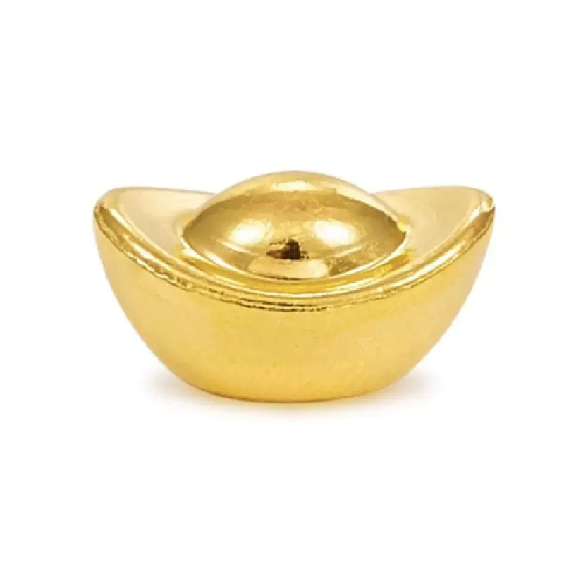 Simulated Ingot Decoration Accessories, Small Ingot Ornaments to Attract Wealth, Mini Plastic Ingots, Chinese Gift Ingots