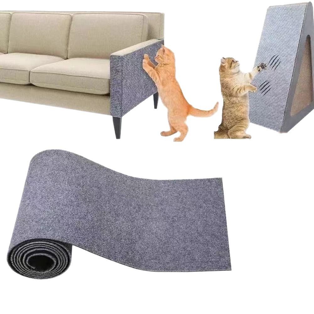Cat Climbing Mat, Cut at Will, Wear-Resistant and Scratch-Resistant, Multifunctional Wall Sticker, Cat Climbing Wall Sticker, Cat Teasing Artifact, Vertical Cat Scratching Board