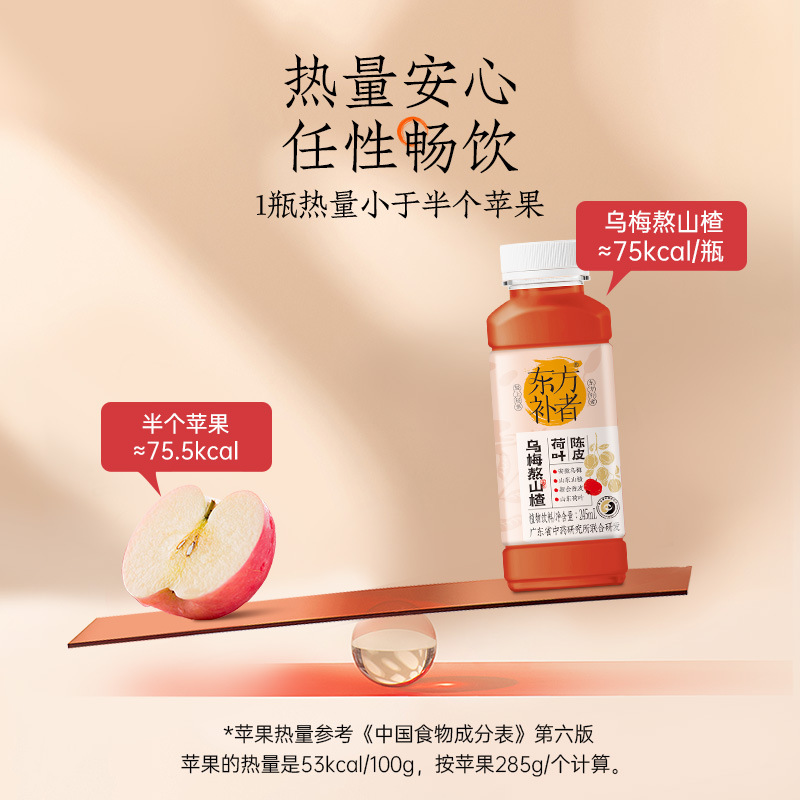 Lightly Brewed Tangerine Peel, Lotus Leaf, Black Plum, Hawthorn Plant Drink, Sweet and Sour Drink Store Broadcast