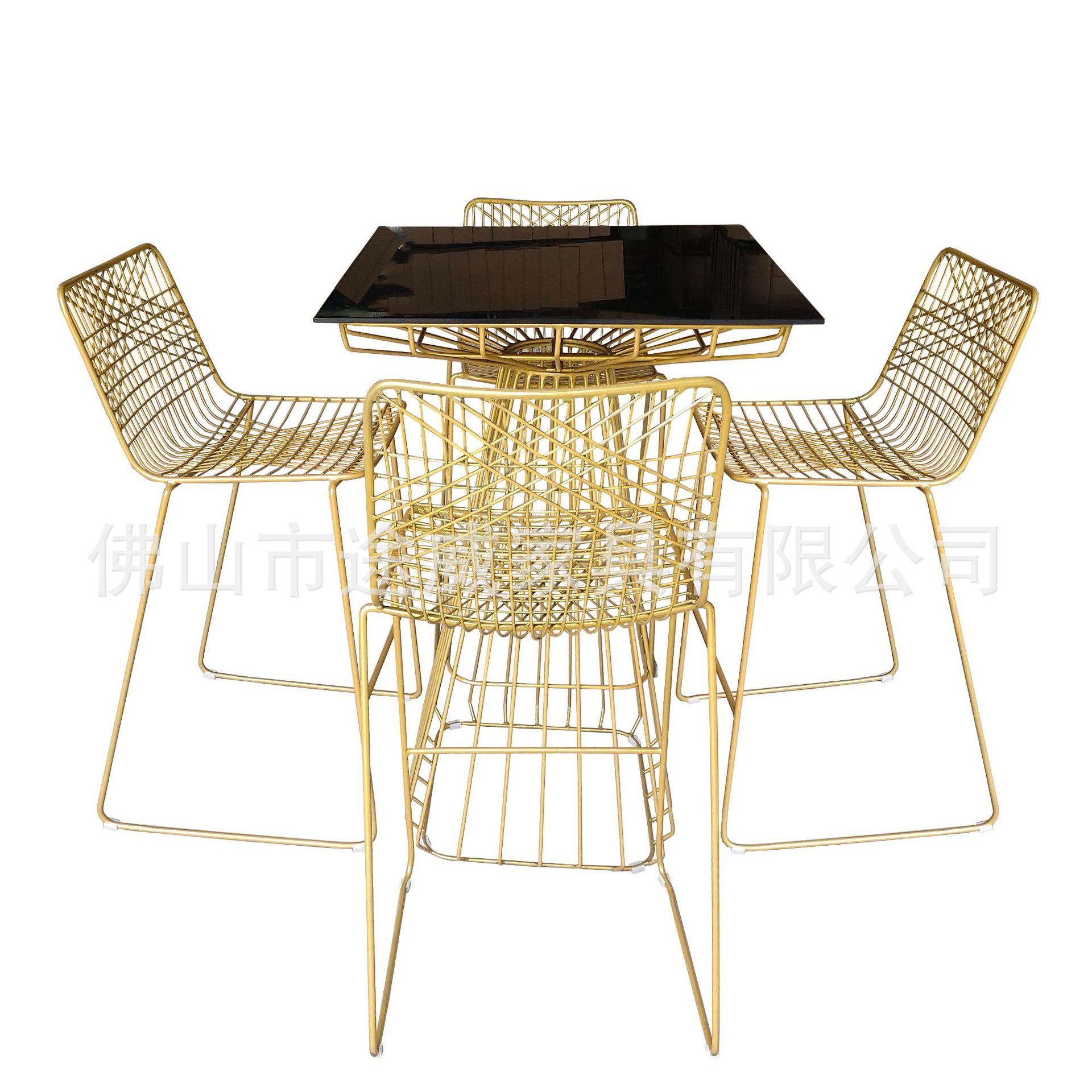 Итальянский минималистичный барный стол, креативный пустотелый квадратный стол, высокий барный стол для кафе, стол для торта на улице