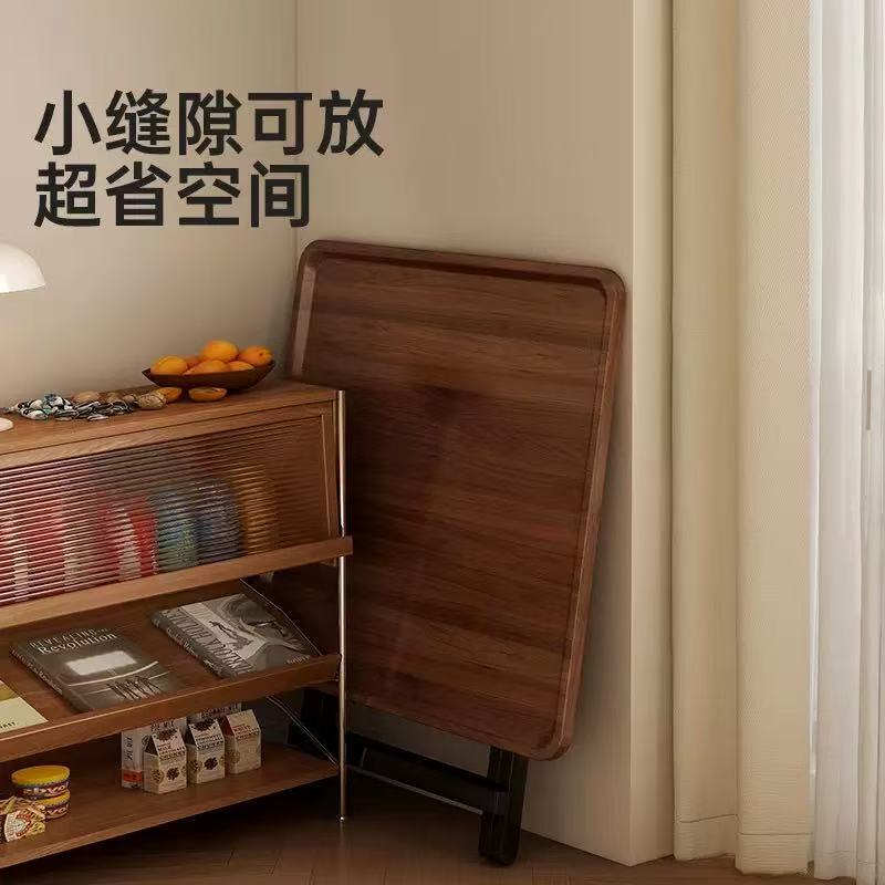 Foldable Household Manual Mahjong Table, Multifunctional Board-Style Square Dining Table, Simple Outdoor Dormitory Table, Dual-Use