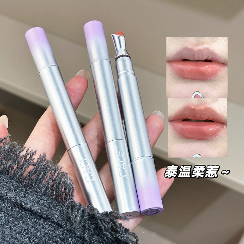Cace Crystal Clear Dudu Lip Gloss Glass Mirror Moisturizing Clear Easy to Color Daily Lip Gloss Lip Gloss Wholesale