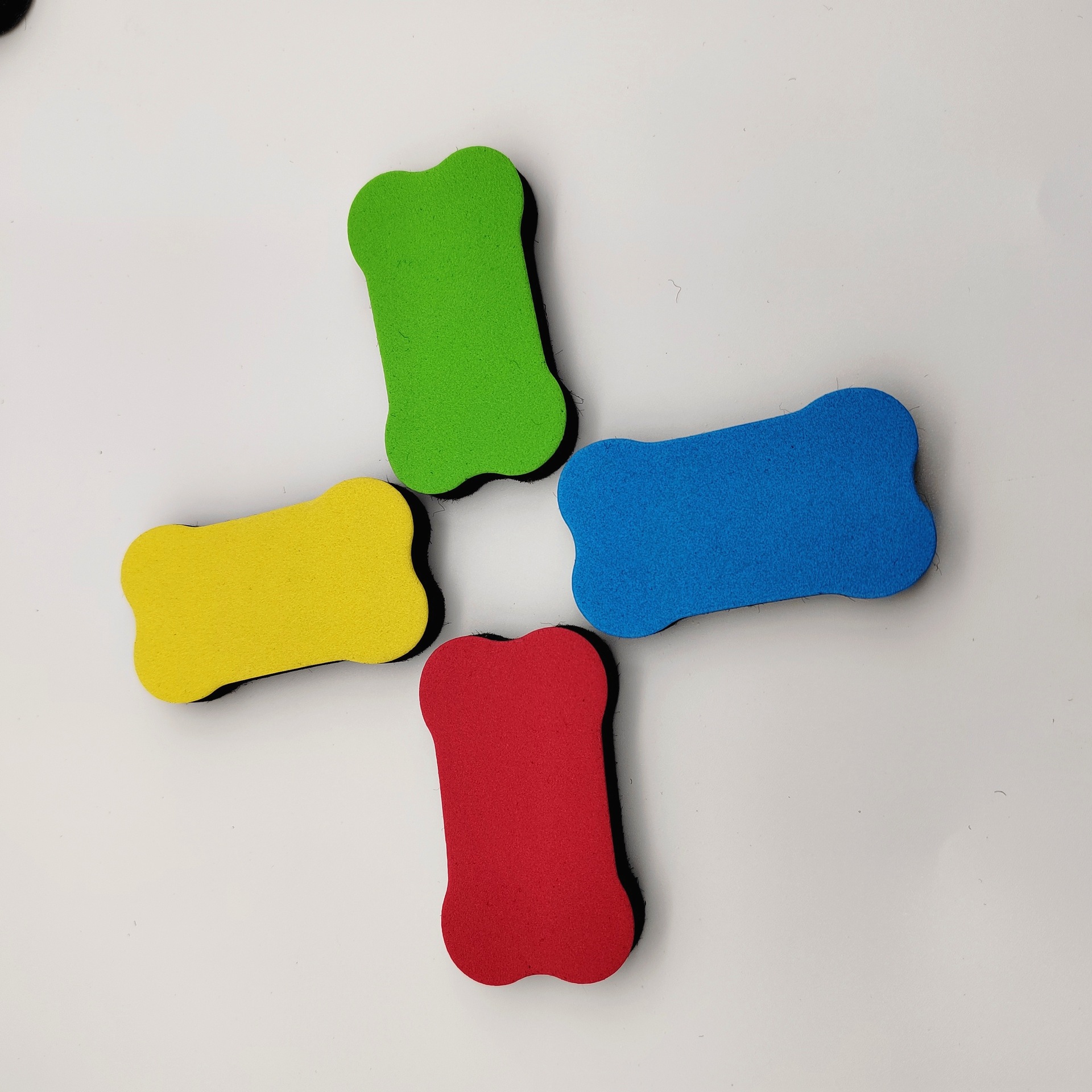 Whiteboard Eraser Free Shipping Small Bone Eraser Blackboard Eraser Mini Felt Board Eraser Manufacturer Wholesale