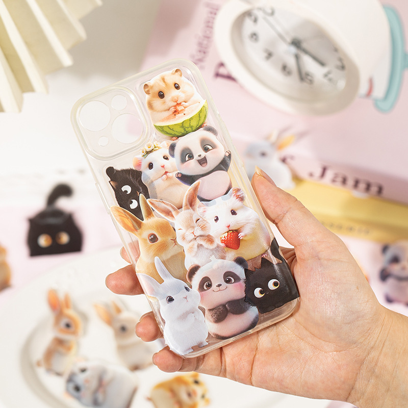 Yuxian Die-Cut Pet Animal Theme Sticker Pack Cuteism Series Cute Handbook DIY Decorative Sticker Pack
