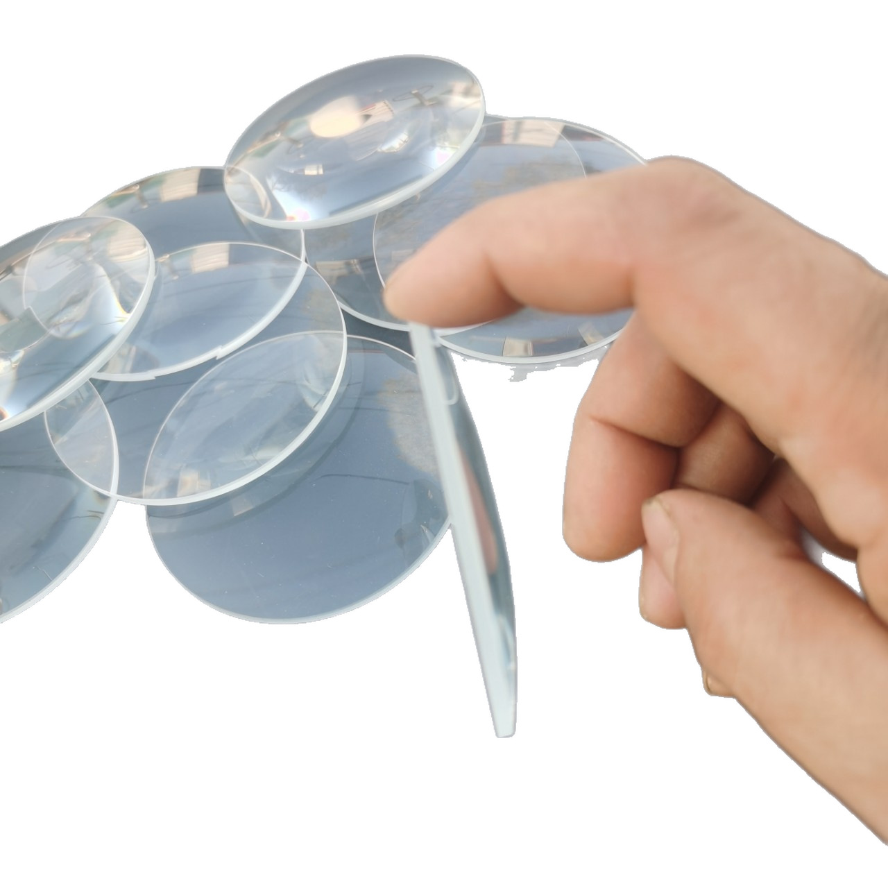 Colorless Optical Lens Window Piece Optical Instrument Filter Led Light Glass Filter K9 High Temperature Resistant Color Filter