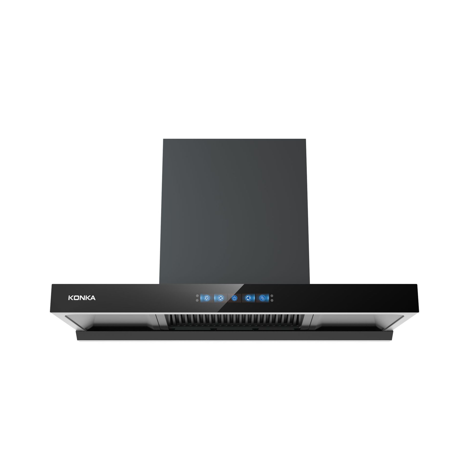 Konka Direct Sales Low Noise Top Suction Large Suction Range Hood Home Kitchen Self-Cleaning Energy-Saving Range Hood Wholesale