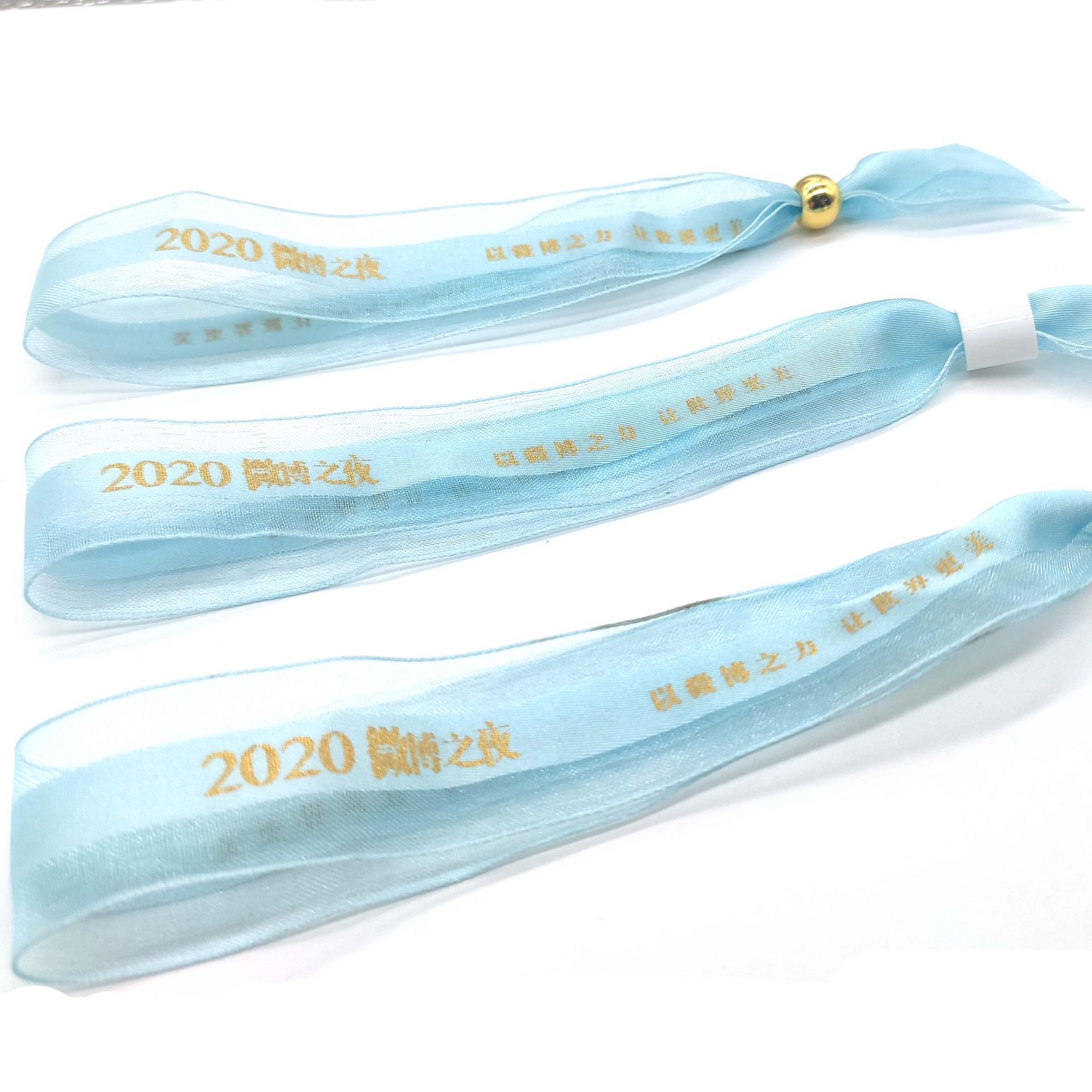 Disposable Ribbon Bracelet Wristband Conference Event Admission Test Drive Ticket Conference Identity Identification Bracelet