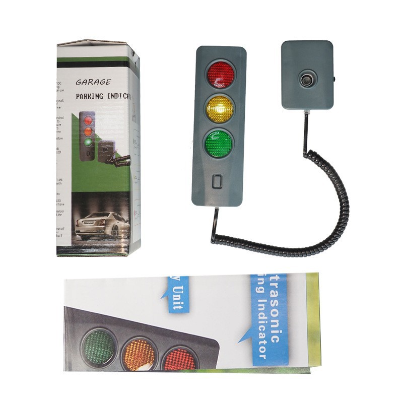Garage safety light automatic parking assist system car guide sensor traffic light LED alarm in stock