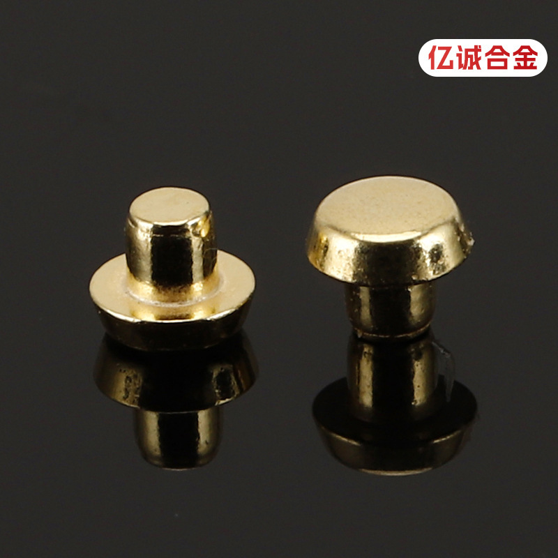 -F3+0.8/1.5+1.5 Gold-Plated Contact Alloy Contact Button Switch Composite Silver Contact Manufacturer
