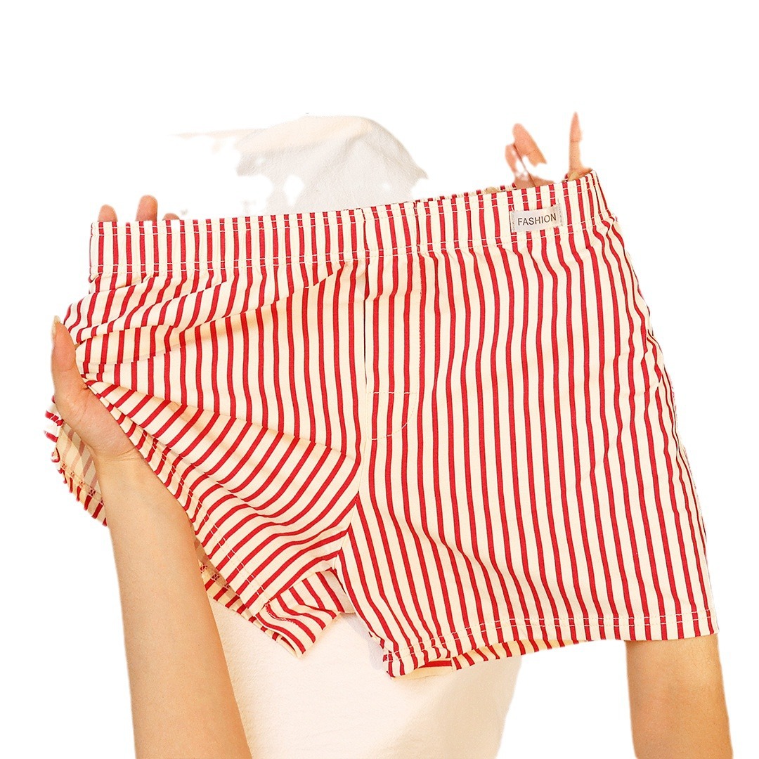 Men's Cotton Arlo Pants plus size Loose Home Pajama Pants Sports Trendy Striped Underpants Teenager Boxers