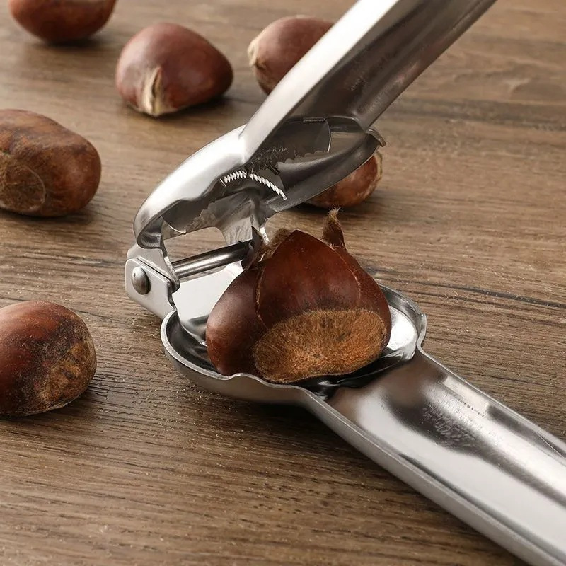 Chestnut Peeling Tool Cross-Cut Peeler Multi-Purpose Household Walnut Chestnut Opener