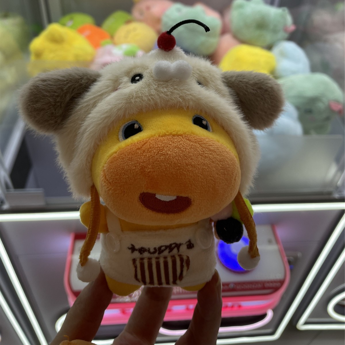 Capybara Lulu Authentic Doll Clothes 10cm Universal Cotton Doll Hat Girl Cute Self-Deprecating Clothes Pendant